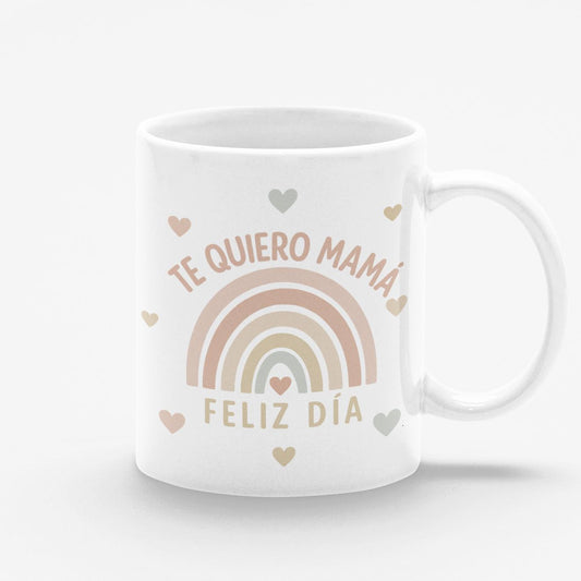 Taza blanca Te Quiero Mamá