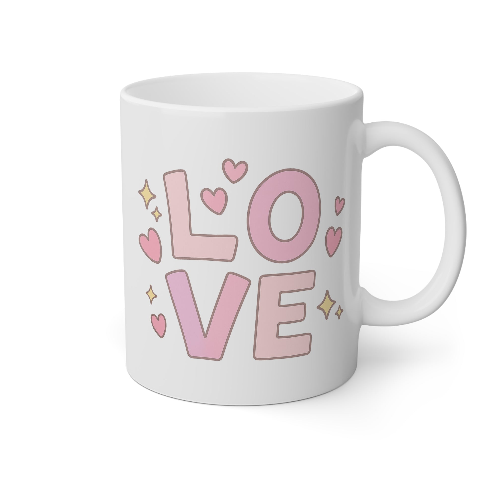 Taza blanca Love