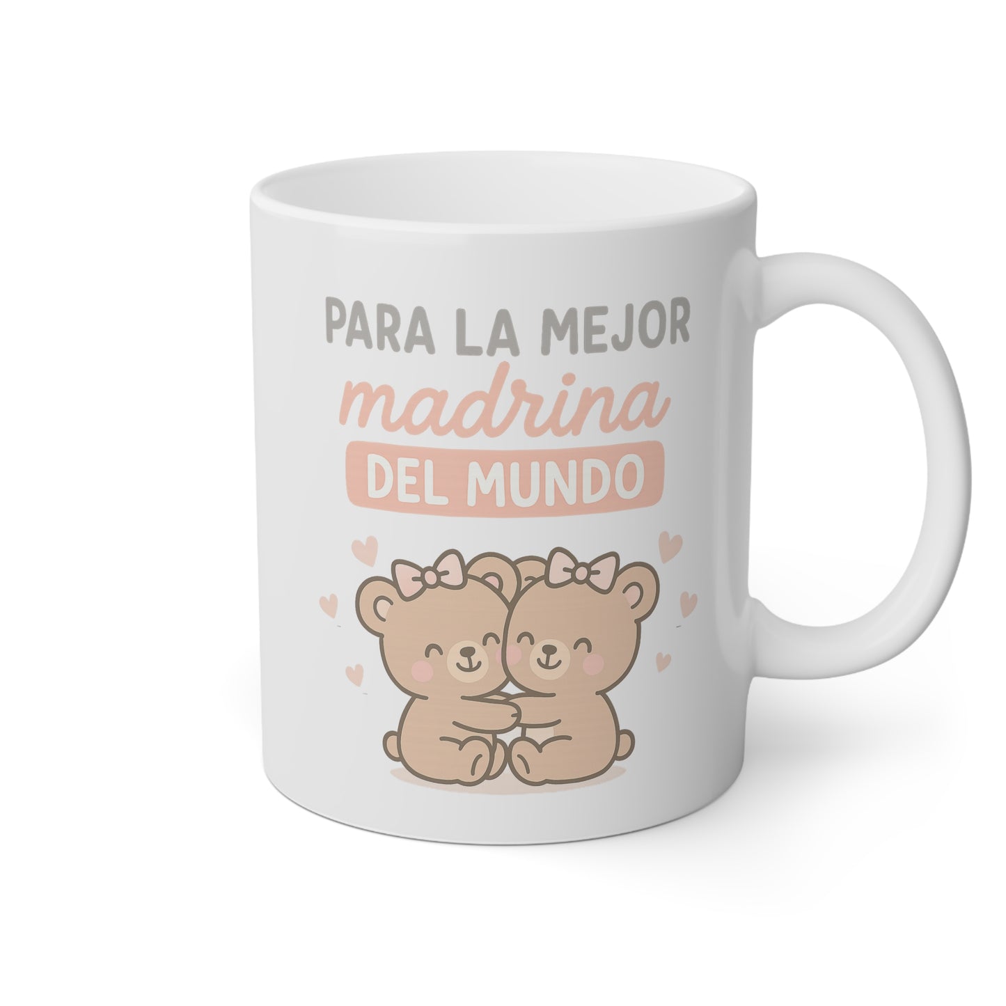 Taza blanca para La Mejor Madrina del Mundo