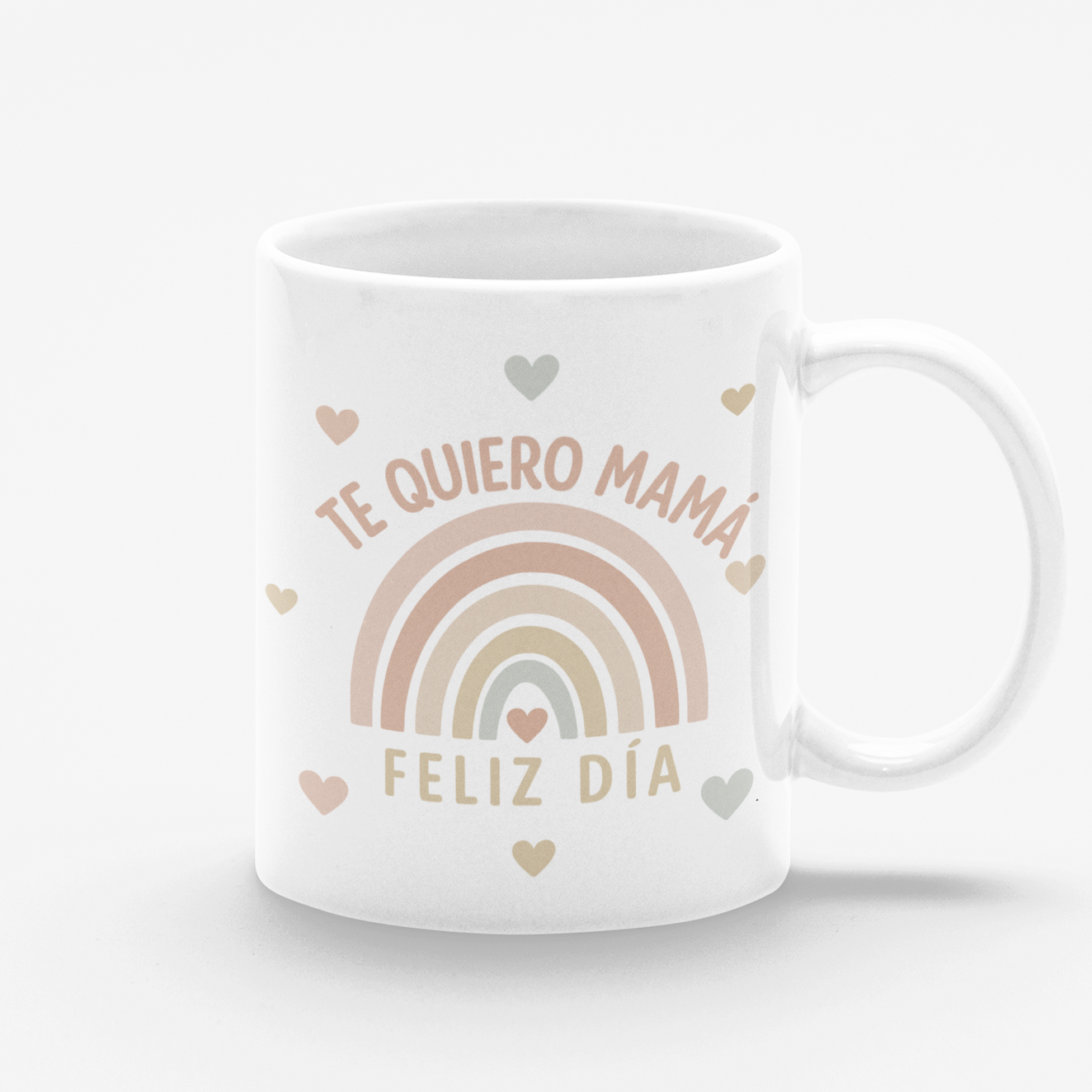Taza blanca Te Quiero Mamá