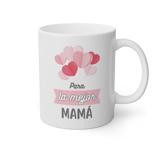 Taza blanca para el dia de la madre